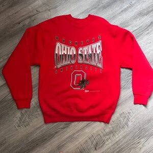Ohio State University Red Sweatshirt
